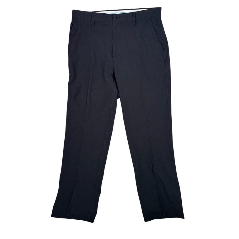 FootJoy Mens Performance Golf Pants Black‎ Flat Front Stretch 36x32 1131445